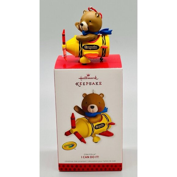 Repaint Hallmark Keepsake Ornament 2013 Crayola I Can Do It Register to Win